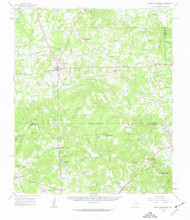 Mount Enterprise, Texas 1960 (1962) USGS Old Topo Map Reprint 15x15 TX Quad 111199