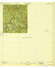 Lake Travis, Texas 1932 () USGS Old Topo Map Reprint 15x15 TX Quad 111235