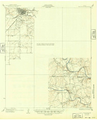 Ballinger, Texas 1932 (1949) USGS Old Topo Map Reprint 15x15 TX Quad 116162