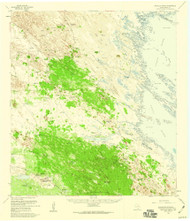 Saltillo Ranch, Texas 1956 (1959) USGS Old Topo Map Reprint 15x15 TX Quad 116593