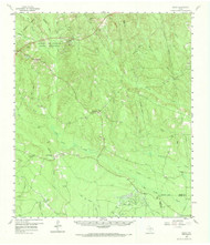 Segno, Texas 1958 (1969) USGS Old Topo Map Reprint 15x15 TX Quad 121775