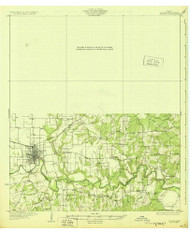 Sequin, Texas 1930 () USGS Old Topo Map Reprint 15x15 TX Quad 128502
