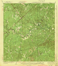 Smithson Valley, Texas 1940 () USGS Old Topo Map Reprint 15x15 TX Quad 121796