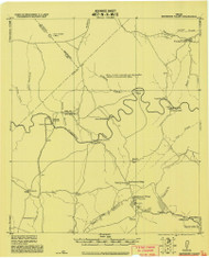 Smithson Valley, Texas 1920 () USGS Old Topo Map Reprint 15x15 TX Quad 128451