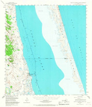 South of Potrero Lopeno, Texas 1952 (1968) USGS Old Topo Map Reprint 15x15 TX Quad 121812