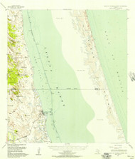 South of Potrero Lopeno, Texas 1952 (1957) USGS Old Topo Map Reprint 15x15 TX Quad 121813