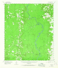 Spurger, Texas 1958 (1967) USGS Old Topo Map Reprint 15x15 TX Quad 122369
