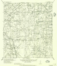 Suniland, Texas 1956 (1956) USGS Old Topo Map Reprint 15x15 TX Quad 122483