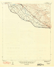 Tornillo, Texas 1945 (1949) USGS Old Topo Map Reprint 15x15 TX Quad 116677