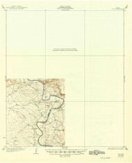 Burnet, Texas 1932 (1949) USGS Old Topo Map Reprint 15x15 TX Quad 116687