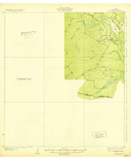 Catarima, Texas 1932 () USGS Old Topo Map Reprint 15x15 TX Quad 116844