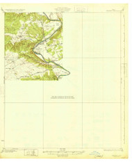 Whitney, Texas 1931 () USGS Old Topo Map Reprint 15x15 TX Quad 137604