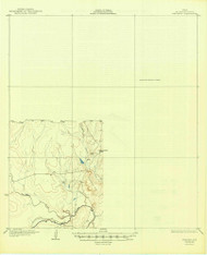 Whitsett, Texas 1930 (1949) USGS Old Topo Map Reprint 15x15 TX Quad 117164