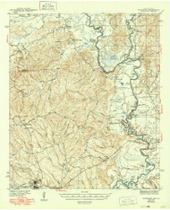 Wiergate, Texas 1944 (1949) USGS Old Topo Map Reprint 15x15 TX Quad 117176