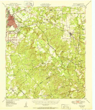 Zephyr, Texas 1950 () USGS Old Topo Map Reprint 15x15 TX Quad 117347