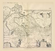 Ukraine & Crimea 1650 Beauplan - Old Map Reprint | Fundraiser for Ukraine