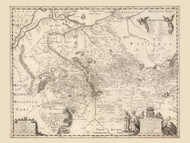 Ukraine 1660 Beauplan - Old Map Reprint | Fundraiser for Ukraine