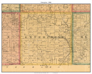 Enterprise, South Dakota 1896 Old Town Map Custom Print - Moody Co.