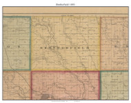 Brotherfield, South Dakota 1893 Old Town Map Custom Print - Turner Co.