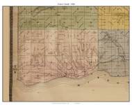 ZiskovSouth, South Dakota 1894 Old Town Map Custom Print - Yankton Co.