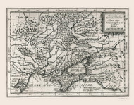 Ukraine 1636  - Old Map Reprint | Fundraiser for Ukraine