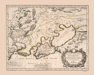 Ukraine 1704 Crimea - Old Map Reprint | Fundraiser for Ukraine