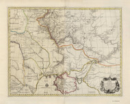Ukraine 1736 German 2 - Old Map Reprint | Fundraiser for Ukraine