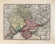 Ukraine 1744 Turcicarum - Old Map Reprint | Fundraiser for Ukraine