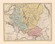 Ukraine - Russia 1901 Wilkinson - Old Map Reprint | Fundraiser for Ukraine