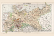 Germany 1896 b  - Old Map Reprint