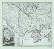 Ukraine 1745 Lisle - Old Map Reprint | Fundraiser for Ukraine