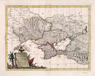 Ukraine 1783 Tartaria Lisle - Old Map Reprint | Fundraiser for Ukraine