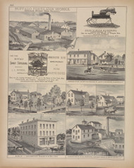 Buffalo Fertilizer Works, Etc., New York 1880 - Old Town Map Reprint - Erie Co. Atlas 64B