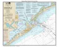 Houston Ship Channel at Galveston Bay 2013 80000 AT Chart 1282