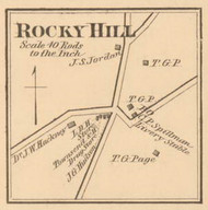 Rocky Hill Village, , Kentucky 1877 - Barren