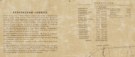 Description of Burlington County - Burlington Co, New Jersey 1859 Old Town Map Custom Print - Burlington Co.