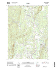 Tariffville, Connecticut 2018 () USGS Old Topo Map Reprint 7x7 MA Quad
