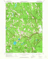 Ashby, Massachusetts 1965 (1968) USGS Old Topo Map Reprint 7x7 MA Quad 349950