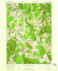 Ashley Falls, Massachusetts 1958 (1959) USGS Old Topo Map Reprint 7x7 MA Quad 349959
