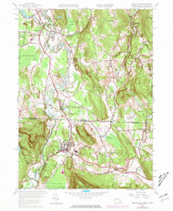 Ashley Falls, Massachusetts 1958 (1978) USGS Old Topo Map Reprint 7x7 MA Quad 349962