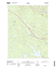 Blandford, Massachusetts 2018 () USGS Old Topo Map Reprint 7x7 MA Quad