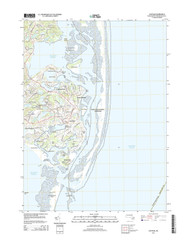 Chatham, Massachusetts 2015 () USGS Old Topo Map Reprint 7x7 MA Quad