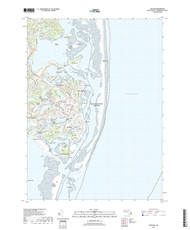 Chatham, Massachusetts 2018 () USGS Old Topo Map Reprint 7x7 MA Quad