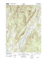 Cheshire, Massachusetts 2012 () USGS Old Topo Map Reprint 7x7 MA Quad