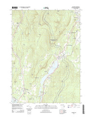 Cheshire, Massachusetts 2015 () USGS Old Topo Map Reprint 7x7 MA Quad
