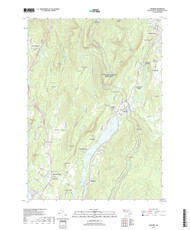 Cheshire, Massachusetts 2018 () USGS Old Topo Map Reprint 7x7 MA Quad