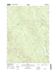 Chester, Massachusetts 2015 () USGS Old Topo Map Reprint 7x7 MA Quad