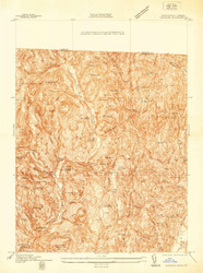 Colrain, Massachusetts 1937 () USGS Old Topo Map Reprint 7x7 MA Quad 350073