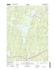 East Brookfield, Massachusetts 2015 () USGS Old Topo Map Reprint 7x7 MA Quad