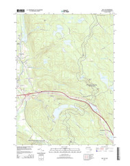 East Lee, Massachusetts 2015 () USGS Old Topo Map Reprint 7x7 MA Quad